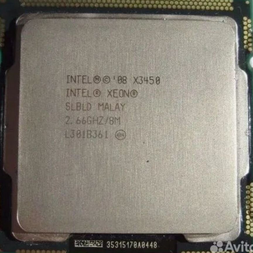 [X3450] Xeon 4(8) Cores/ (2,66-3,2) Ghz X3450