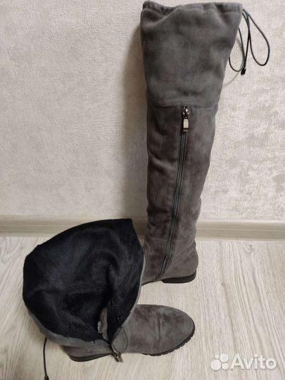 Сапоги ботфорты