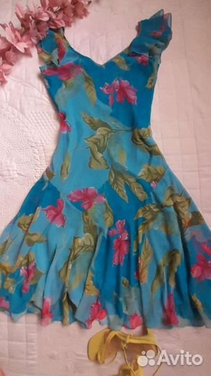 Платье шифон 46-48р