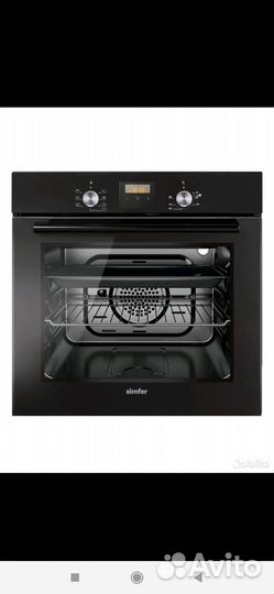 Новый электрический духовой шкаф simfer с грилем