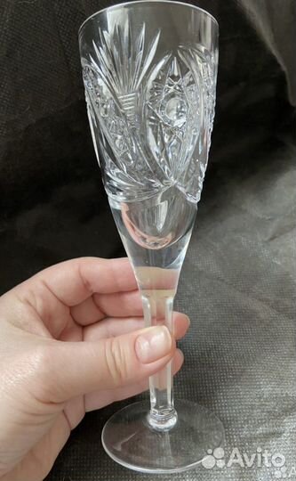 Фужеры хрустальные, СССР