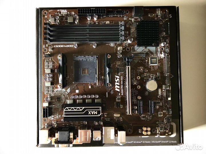 Материнская плата MSI B450 PRO VDH MAX
