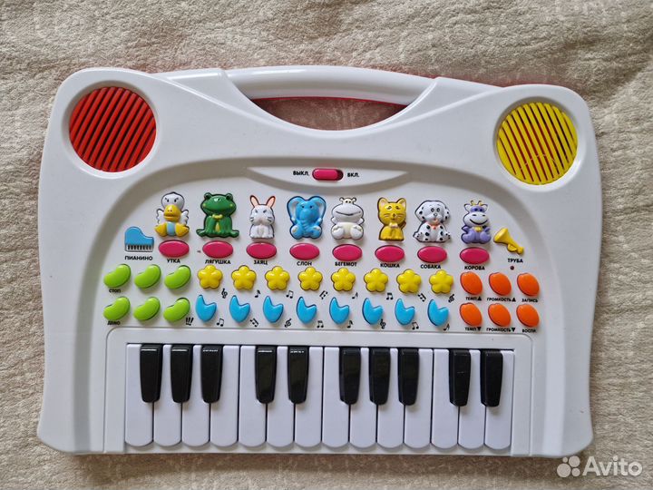Развивающая игрушка пианино детское музыкальное