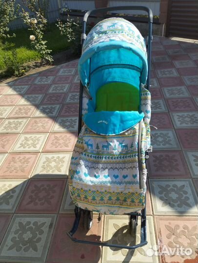 Коляска санки