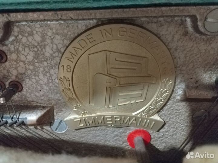 Немецкое пианино Zimmerman полностью реставрирован