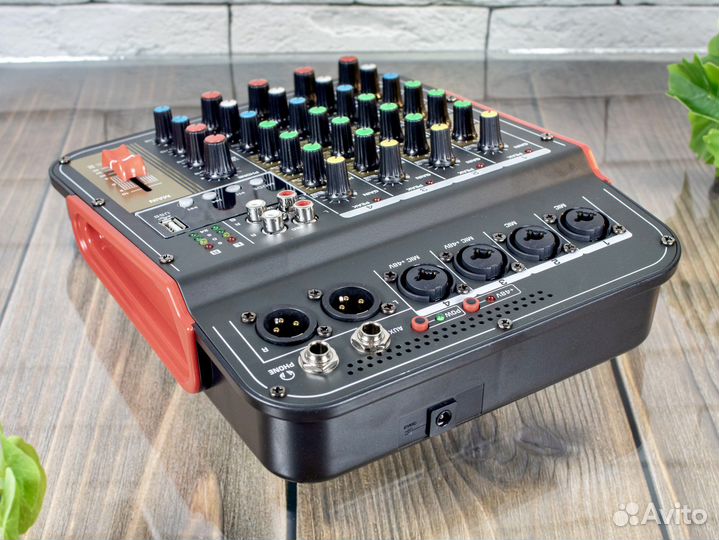 Микшерный пульт 4х/6х канальный