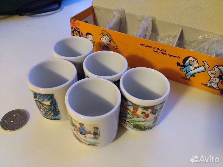 Корейские рюмки (стаканы)