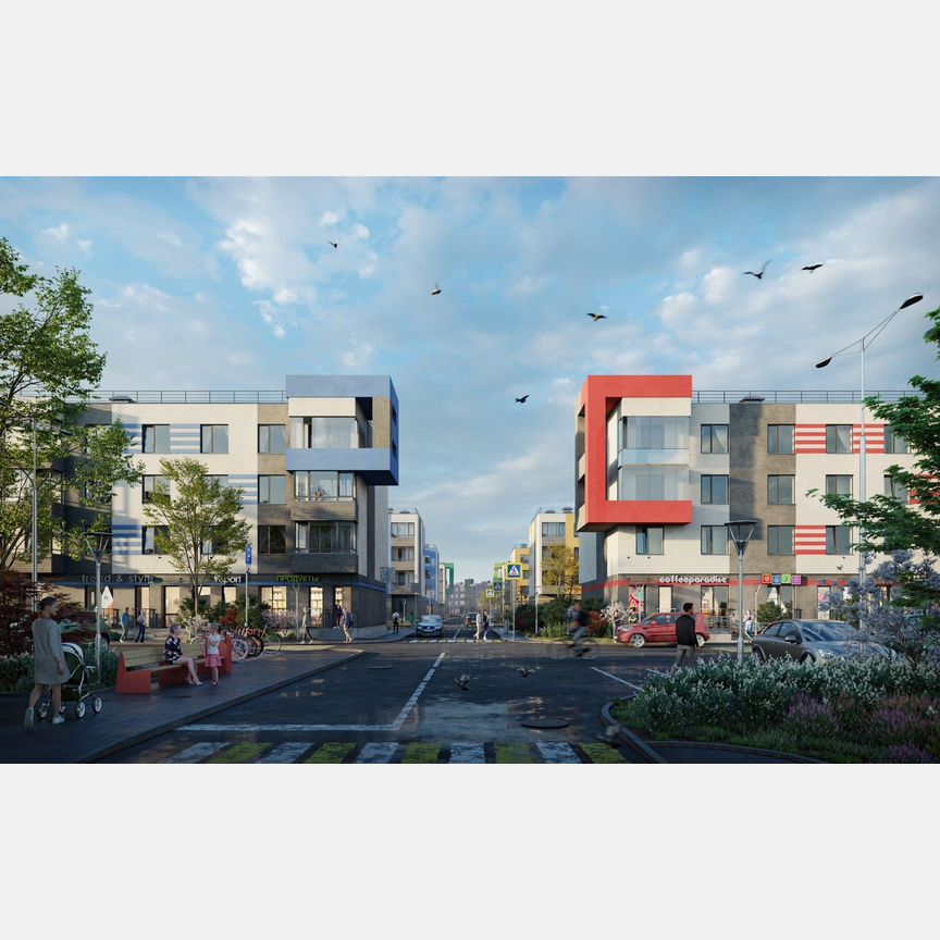 1-к. квартира, 23,5 м², 2/4 эт.