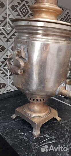 Самовар угольный старинный