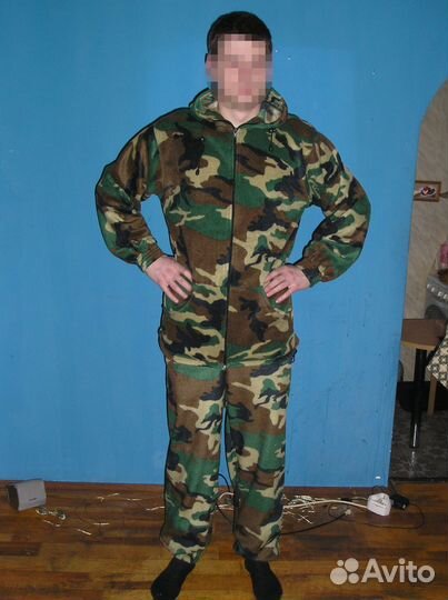 Костюм флисовый для охоты и рыбалки
