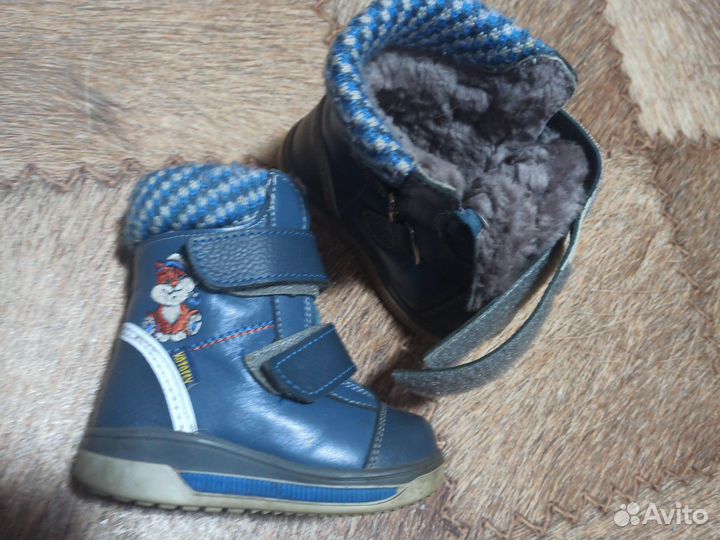 Сапожки детские на меху р.21