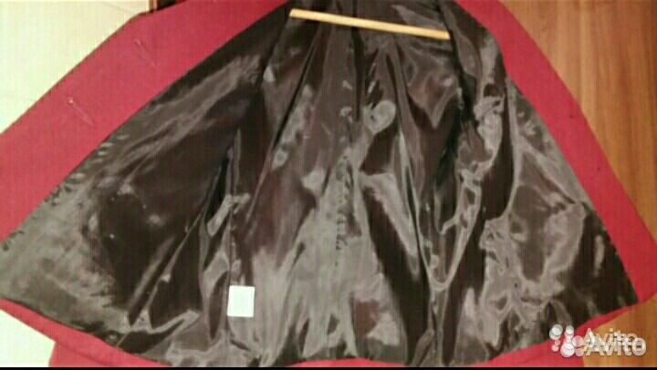 Школьный пиджак бордо р.140-146