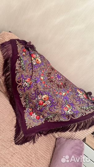 Платок. Бордо