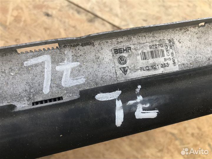 Радиатор двс Volkswagen Touareg 7L BMV 2005