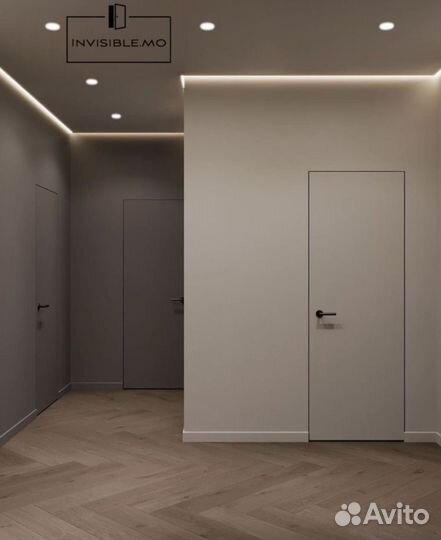 Межкомнатные скрытые двери invisible