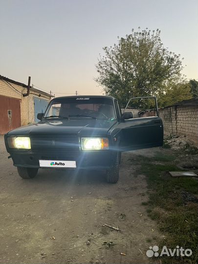 ВАЗ 2107 1.5 МТ, 2003, битый, 179 000 км