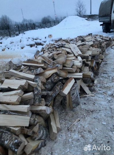 Дрова колотые ольха