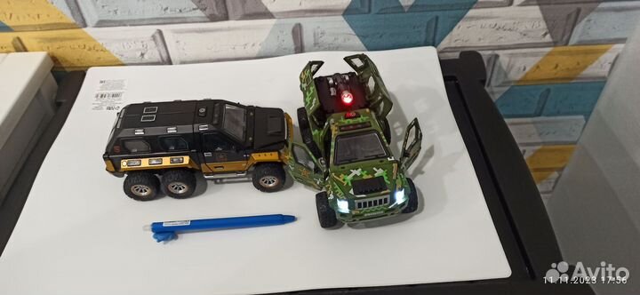 Машинки металлические