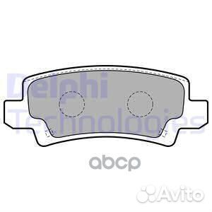Колодки тормозные дисковые зад LP1864 Delphi