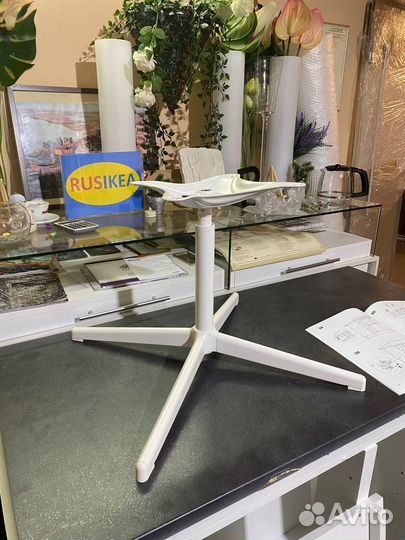 Каркас стула IKEA, белый Balsberget