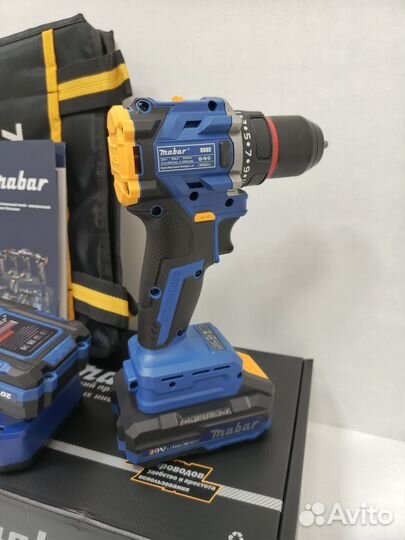 Дрель шуруповерт mabar 1802 безщеточный