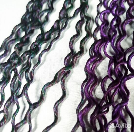 Афрокудри ручной работы