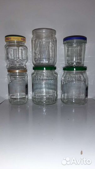 Банки стеклянные разные