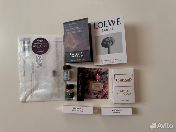 Пробники духов