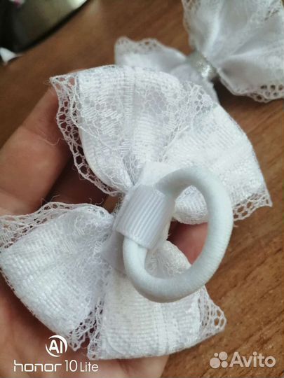 Резинки для волос ручной работы(бантики)