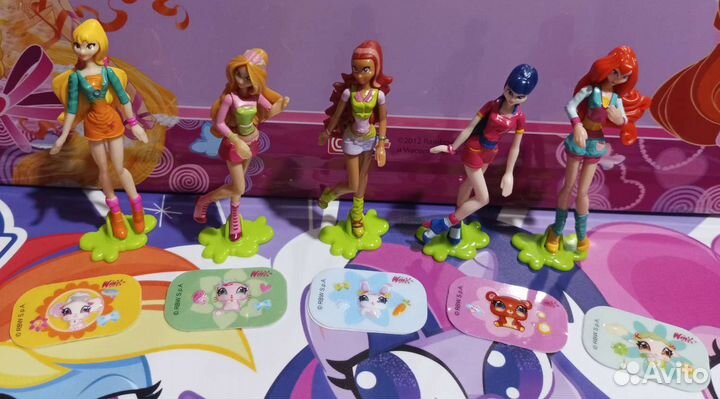 Winx MLP киндер игрушки