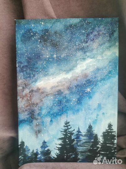 Картина акварель