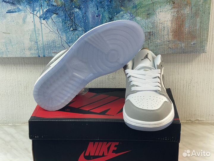 Nike Air Jordan 1 Low Wolf Grey