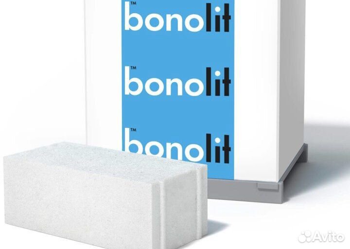 Газобетонный блок Бонолит с завода