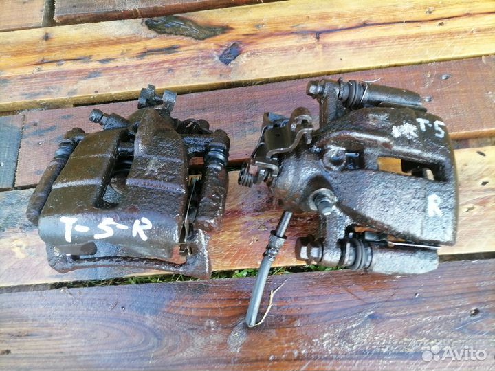 Задние суппорта Фольксваген Т5 1.9 дизель