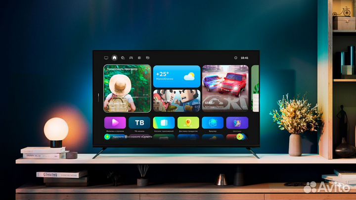 Телевизор SMART tv 32 дюйма новый Sber