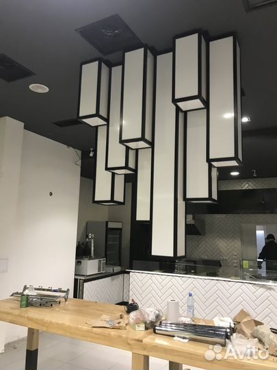 Люстра декоративная большая