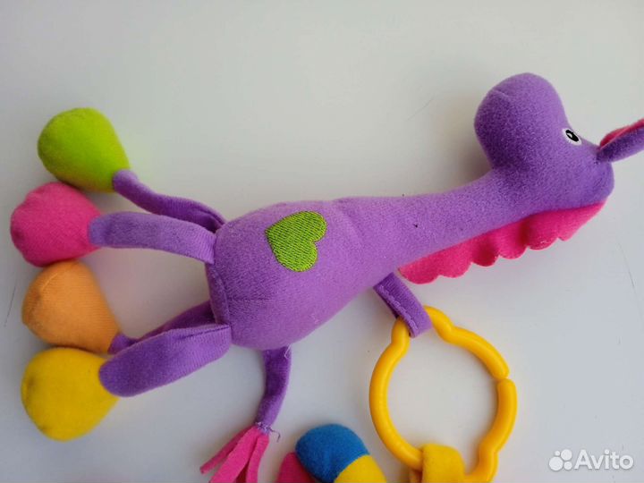 Игрушки мягкие для игрового коврика