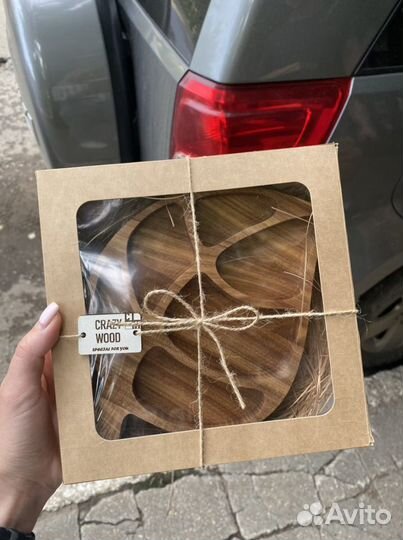 Менажница деревянная