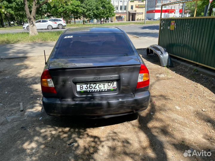 Hyundai accent в разбор