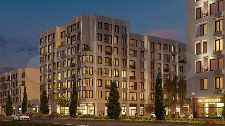 3-к. квартира, 85,6 м², 8/8 эт.
