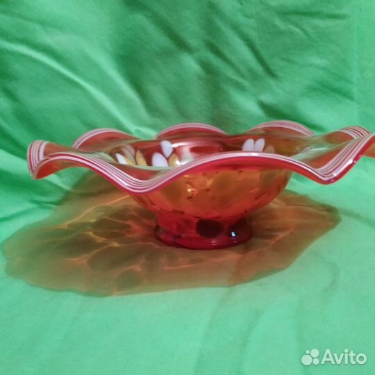 Ваза цветное стекло, Графин 