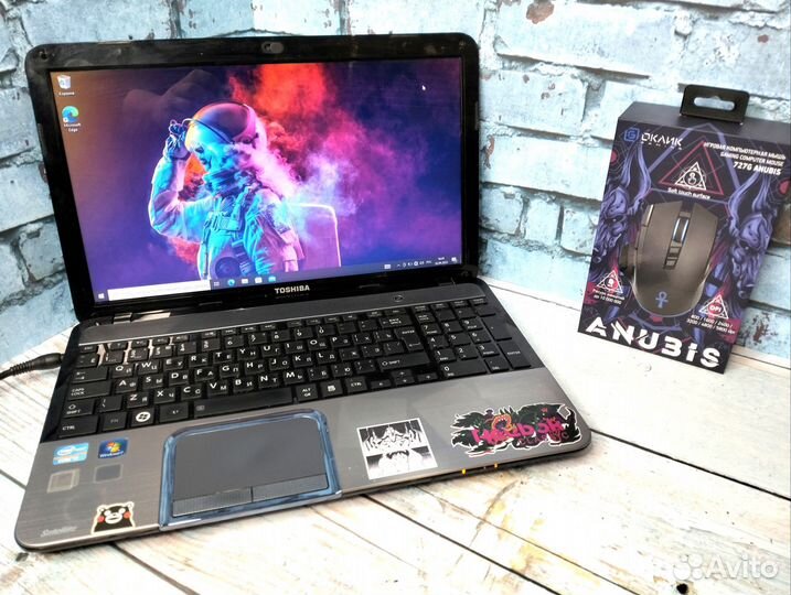 Игровой Toshiba на i7-3610QM/ RAM 8/ 7670M/ SSD