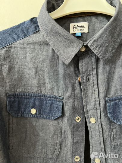 Рубашка для мальчика 140