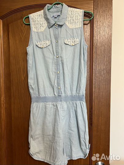 Комбинезон для девочки летний