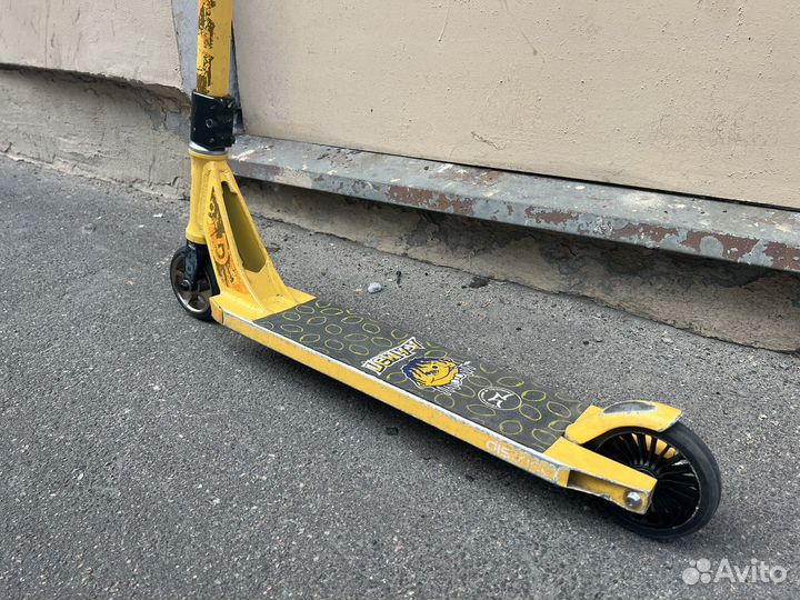 Трюковой самокат + шлем