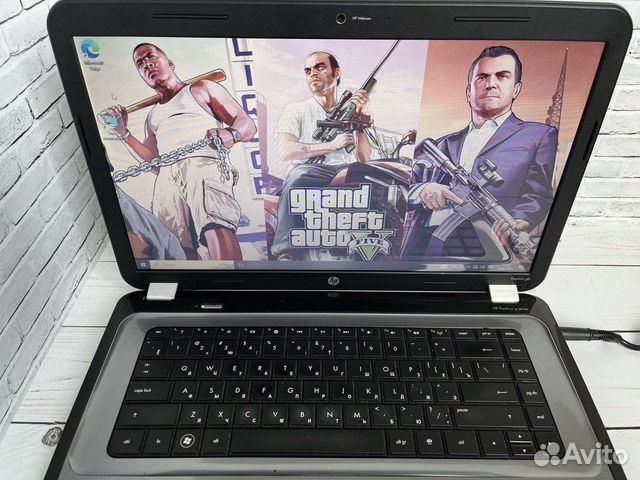 Игровой ноутбук HP A4/SSD/2видеокарты