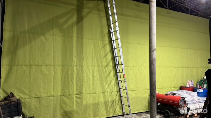 Полог тент из брезента на самосвал камаз газ