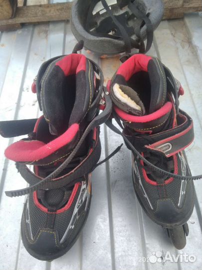 Роликовые коньки детские раздвижные