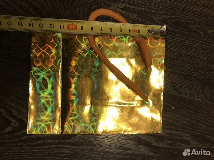 Подарочный бумажный пакет-сумочка