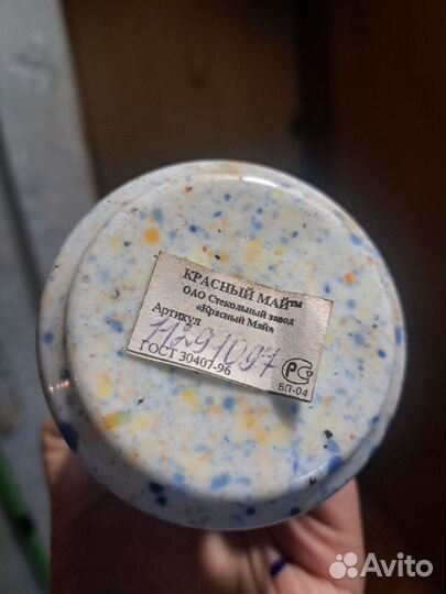 Ваза красный май